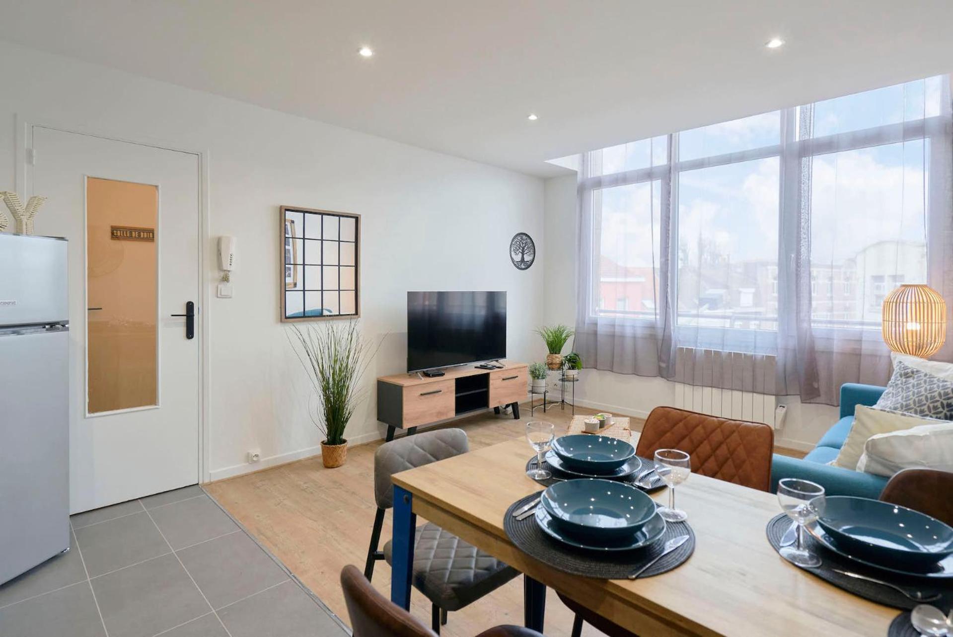 Locations Tourcoing - Le Semart Apartment Exterior foto